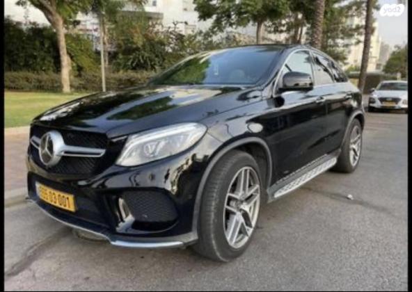 מרצדס GLE קופה 4X4 GLE400 4MATIC Coupe AMG אוט' 3.0 (333 כ''ס) בנזין 2018 למכירה בנתניה