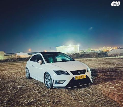 סיאט לאון FR אוט' 3 דל' 1.8 (180 כ"ס) בנזין 2016 למכירה בטירה