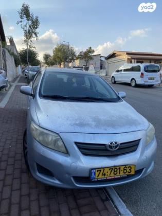 טויוטה קורולה Sun רובוטית 1.6 (124 כ"ס) בנזין 2008 למכירה בירושלים