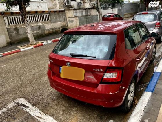 סקודה פאביה Active ידני 1.2 (90 כ''ס) בנזין 2015 למכירה בתל אביב יפו