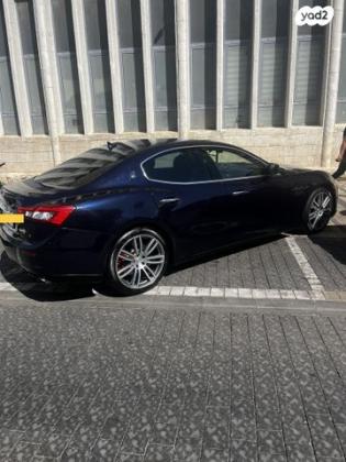 מזראטי גיבלי אוט' 3.0 (330 כ''ס) בנזין 2015 למכירה בחיפה