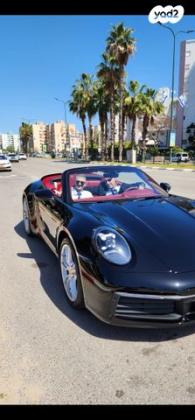 פורשה 911 קאררה Cabrio אוט' 3.0 (385 כ''ס) בנזין 2023 למכירה בתל אביב יפו