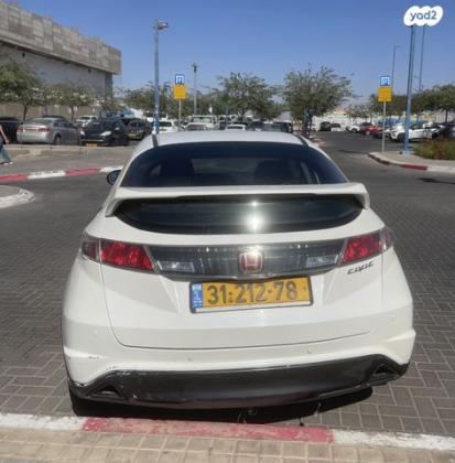 הונדה סיוויק האצ'בק החדשה Comfort אוט' 1.8 (140 כ''ס) בנזין 2011 למכירה באילת