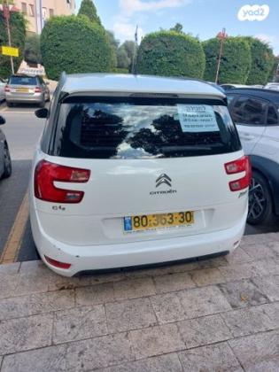 סיטרואן C4 פיקאסו Comfort PK אוט' 7 מק' 1.6 (165 כ''ס) בנזין 2015 למכירה במעלה אדומים