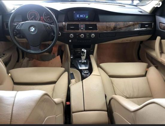 ב.מ.וו סדרה 5 530I אוט' 3.0 (272 כ''ס) בנזין 2010 למכירה בבאר שבע