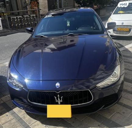 מזראטי גיבלי אוט' 3.0 (330 כ''ס) בנזין 2015 למכירה בחיפה