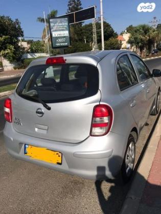 ניסאן מיקרה Visia אוט' 1.2 (80 כ''ס) בנזין 2013 למכירה בהרצליה
