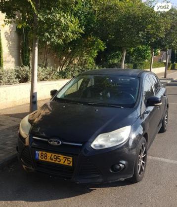 פורד פוקוס Trend סדאן אוט' 1.6 (125 כ"ס) בנזין 2013 למכירה בחיפה