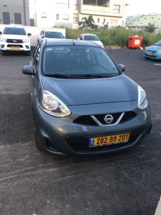 ניסאן מיקרה Visia אוט' 1.2 (80 כ''ס) בנזין 2018 למכירה בגדרה