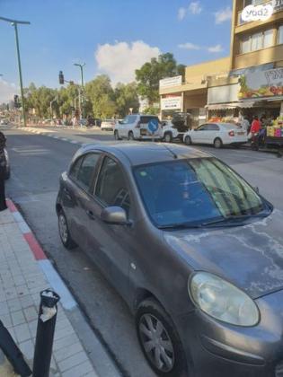 ניסאן מיקרה Visia ידני 1.2 (80 כ''ס) בנזין 2013 למכירה בבאר שבע