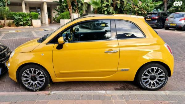 פיאט 500 Lounge דואולוג'יק 1.2 (69 כ"ס) בנזין 2016 למכירה באשדוד