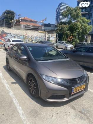 הונדה סיוויק האצ'בק החדשה Comfort אוט' 1.8 (142 כ''ס) בנזין 2013 למכירה בבת ים