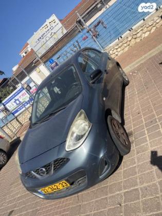 ניסאן מיקרה Visia אוט' 1.2 (80 כ''ס) בנזין 2015 למכירה בראשון לציון