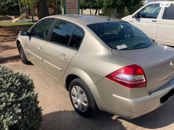 רנו מגאן דור 2 (2004-2010) Business אוט' 4 דל' 1.6 (110 כ''ס) בנזין 2008 למכירה במצפה אילן