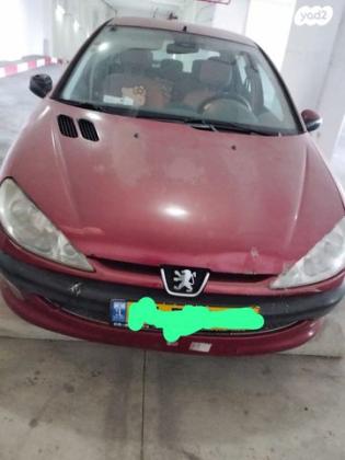 פיג'ו 206 XT אוט' 1.6 (110 כ''ס) [2003-2006] בנזין 2005 למכירה באשדוד