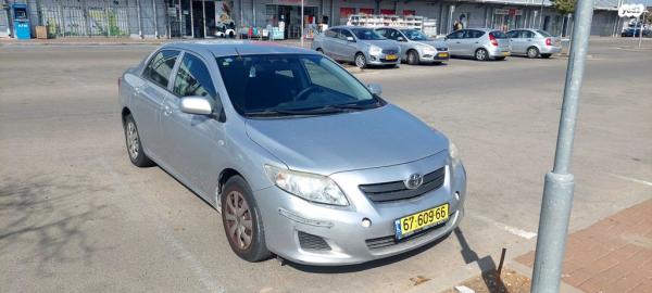 טויוטה קורולה Sun רובוטית 1.6 (124 כ"ס) בנזין 2008 למכירה באשדוד