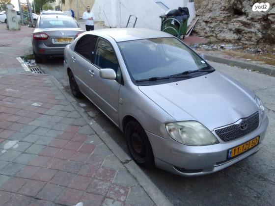 טויוטה קורולה GLI אוט' 1.6 (110 כ''ס) בנזין 2003 למכירה במודיעין עילית