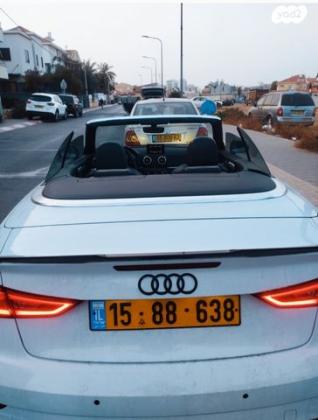 אאודי A3 קבריולט אוט' 1.8 (180 כ''ס) בנזין 2016 למכירה בהרצליה