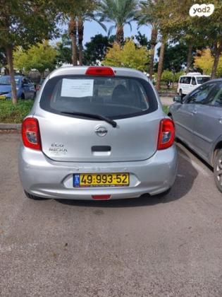 ניסאן מיקרה Visia אוט' 1.2 (80 כ''ס) בנזין 2013 למכירה בטבריה