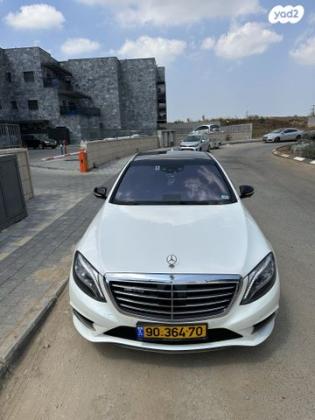 מרצדס S-Class 4X2 S500 Plug In אוט' 3.0 (465 כ"ס) היברידי חשמל / בנזין 2017 למכירה בקרית מלאכי