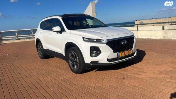 יונדאי סנטה פה Supreme אוט' דיזל 7 מק' 2.2 (200 כ''ס) דיזל 2019 למכירה בחיפה