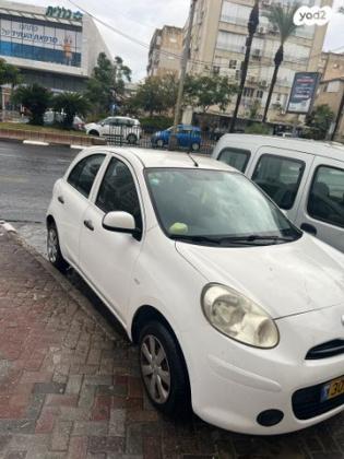 ניסאן מיקרה Visia אוט' 1.2 (80 כ''ס) בנזין 2012 למכירה ברמת גן