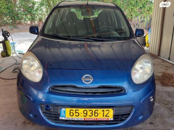 ניסאן מיקרה Visia אוט' 1.2 (80 כ''ס) בנזין 2013 למכירה בבית עוזיאל