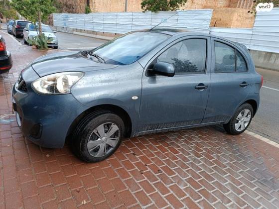 ניסאן מיקרה Visia ידני 1.2 (80 כ''ס) בנזין 2018 למכירה בירושלים