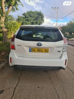 טויוטה פריוס פלוס הייבריד Regular אוט' 1.8 (99 כ"ס) בנזין 2015 למכירה ברם און