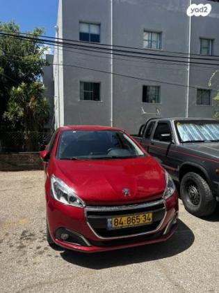 פיג'ו 208 Active Pro אוט' 1.2 (110 כ"ס) בנזין 2016 למכירה בתל אביב יפו