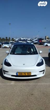 טסלה מודל 3 RWD אוט' חשמלי (283 כ''ס) D חשמלי 2022 למכירה בקרית שמונה