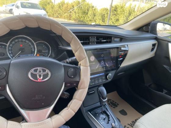 טויוטה קורולה GLI-FL אוט' 1.6 (132 כ''ס) [2013-2016] בנזין 2016 למכירה בבאר שבע