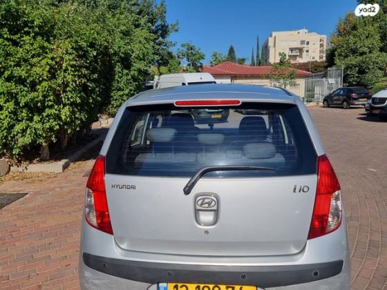 יונדאי i10 GL אוט' 1.2 (87 כ"ס) בנזין 2010 למכירה ברחובות