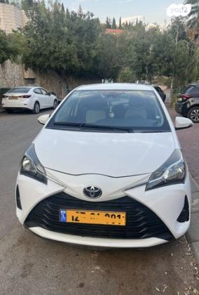 טויוטה יאריס Sol אוט' 1.5 (112 כ"ס) בנזין 2018 למכירה במבשרת ציון