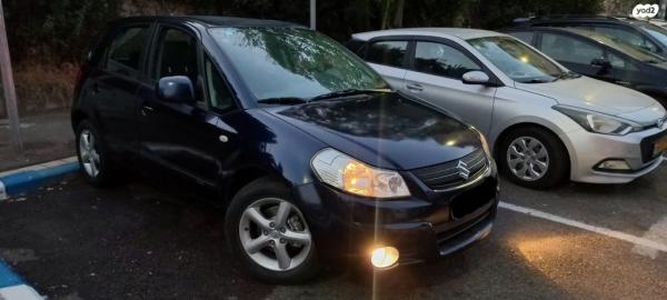 סוזוקי SX4 GLX-HB הצ'בק אוט' 1.6 (107 כ''ס) בנזין 2009 למכירה בחיפה