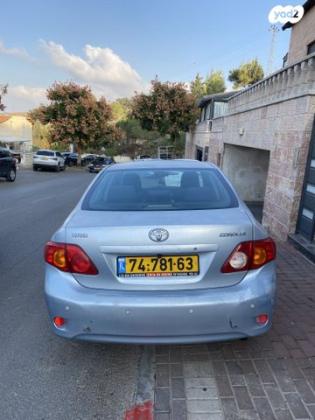 טויוטה קורולה Sun רובוטית 1.6 (124 כ"ס) בנזין 2008 למכירה בירושלים