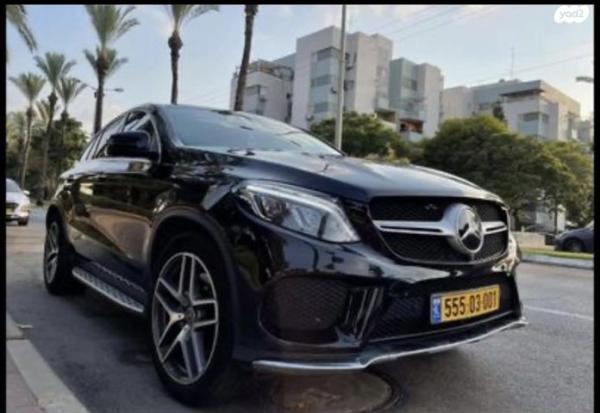 מרצדס GLE קופה 4X4 GLE400 4MATIC Coupe AMG אוט' 3.0 (333 כ''ס) בנזין 2018 למכירה בנתניה