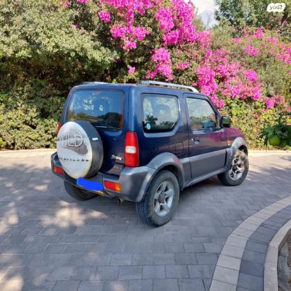 סוזוקי ג'ימני 4X4 JLX-J אוט' 1.3 (85 כ''ס) בנזין 2008 למכירה בבנימינה גבעת עדה