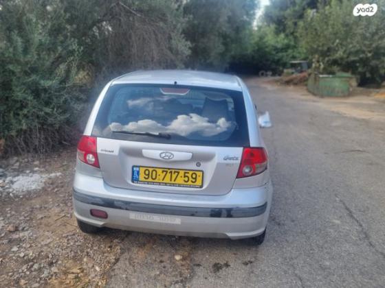 יונדאי גטס GL ידני 1.3 (82 כ''ס) בנזין 2005 למכירה בגבעת ברנר