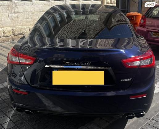 מזראטי גיבלי אוט' 3.0 (330 כ''ס) בנזין 2015 למכירה בחיפה