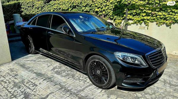 מרצדס S-Class S500E Plug In הייבריד אוט' 3.0 (442 כ"ס) היברידי חשמל / בנזין 2015 למכירה בבית חשמונאי