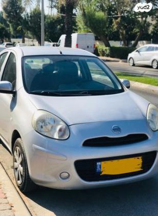 ניסאן מיקרה Visia אוט' 1.2 (80 כ''ס) בנזין 2013 למכירה בהרצליה