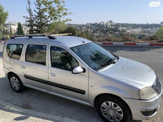 רנו לוגאן MCV E2 אוט' 1.6 (110 כ''ס) בנזין 2010 למכירה בירושלים