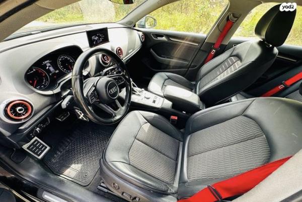 אאודי A3 Luxury Design סדאן אוט' 2.0 (190 כ"ס) בנזין 2017 למכירה בנהריה