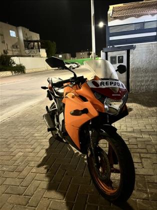 הונדה CBR 125W יד 6 2014 | 49 ק"מ