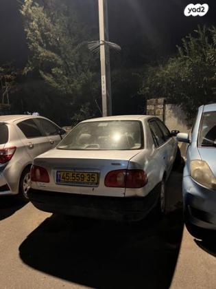 טויוטה קורולה GLI אוט' 1.6 (99-02)- 110 כ"ס בנזין 2002 למכירה בצפת