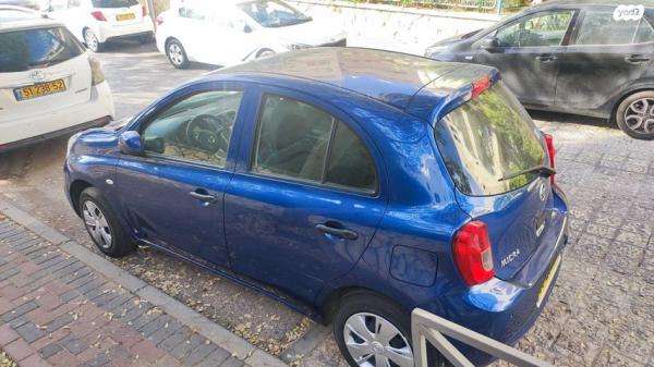 ניסאן מיקרה Visia אוט' 1.2 (80 כ''ס) בנזין 2016 למכירה בירושלים