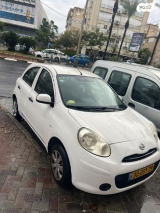 ניסאן מיקרה Visia אוט' 1.2 (80 כ''ס) בנזין 2012 למכירה ברמת גן