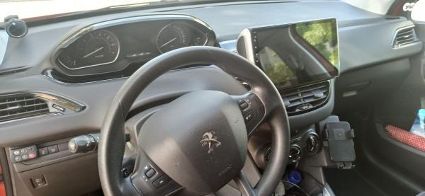 פיג'ו 208 Active Pro אוט' 1.2 (110 כ"ס) בנזין 2016 למכירה בהוד השרון