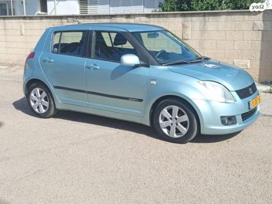 סוזוקי סוויפט GLX אוט' 1.5 (101 כ''ס) בנזין 2009 למכירה בחדרה